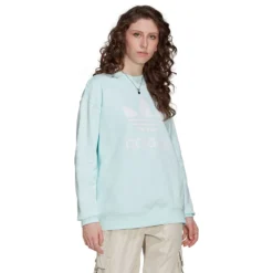 Adidas Originals Trefoil Crew Sweatshirt -Lumi Wear Shop adidas originals trefoil crew sweatshirt 3