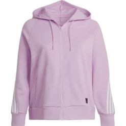 Adidas Sportswear Future Icons 3 Stripes Big Full Zip Sweatshirt -Lumi Wear Shop adidas sportswear future icons 3 stripes big full zip sweatshirt 2