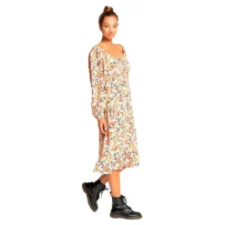 Billabong Chasing Sun Long Sleeve Long Dress -Lumi Wear Shop billabong chasing sun long sleeve long dress 4