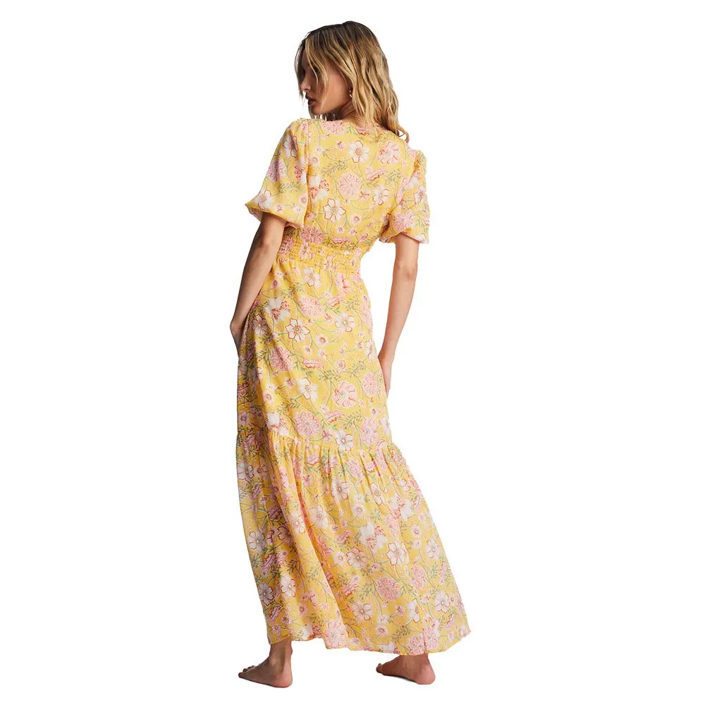 Billabong Spellbound Short Sleeve Long Dress 4 Billabong Spellbound Short Sleeve Long Dress - Image 2