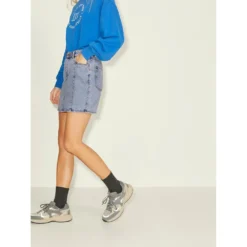 Jack & Jones Lesley High Waist Short Denim Skirt JJXX -Lumi Wear Shop jack jones lesley high waist short denim skirt jjxx 5