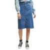 Lee L38FHLB12 Midi Denim Skirt -Lumi Wear Shop lee l38fhlb12 midi denim skirt