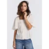 LOIS Jeans 133003-43127-2284 Wide Short Sleeve Blouse -Lumi Wear Shop lois jeans 133003 43127 2284 wide short sleeve blouse