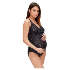 Mamalicious Russel Dot Maternity Swimsuit