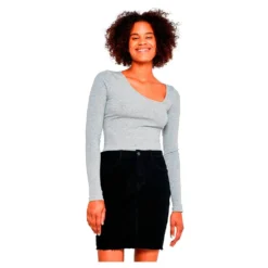 Noisy May Be Callie Denim V135BL BG High Waist Skirt -Lumi Wear Shop noisy may be callie denim v135bl bg high waist skirt 5