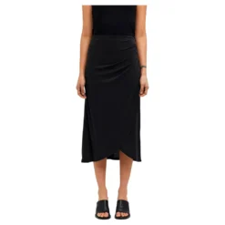 Object Annie High Waist Midi Skirt