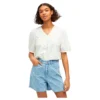 Object Caroline Short Sleeve Blouse -Lumi Wear Shop object caroline short sleeve blouse