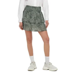 ONLY Ann Star Leyered Smock Short Skirt