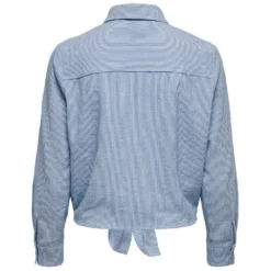 ONLY Lecey Knot Long Sleeve Shirt 12 ONLY Lecey Knot Long Sleeve Shirt -Lumi Wear Shop only lecey knot long sleeve shirt 3
