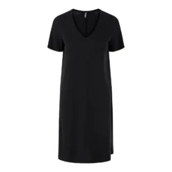 Pieces Kamala V Neck Short Sleeve Long Dress -Lumi Wear Shop pieces kamala v neck short sleeve long dress 2