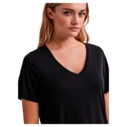 Pieces Kamala V Neck Short Sleeve Long Dress -Lumi Wear Shop pieces kamala v neck short sleeve long dress 4