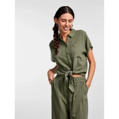 Pieces Vinsty Short Sleeve Blouse