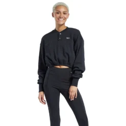REEBOK CLASSICS Wde Cotton FT Coverup Sweatshirt