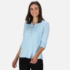 Regatta Fflur Buttoned Long Sleeve Blouse -Lumi Wear Shop regatta fflur buttoned long sleeve blouse 2