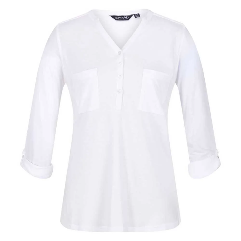Regatta FFlur II 3/4 Sleeve Blouse 3 Regatta FFlur II 3/4 Sleeve Blouse