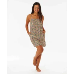 Rip Curl Afterglow Ditsy Short Dress -Lumi Wear Shop rip curl afterglow ditsy short dress 3