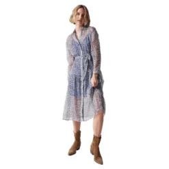 Flowery All Over Dress -Lumi Wear Shop salsa jeans flowery all over dress 2