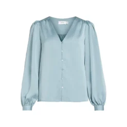 Vila Ellette Long Sleeve Blouse 11 Vila Ellette Long Sleeve Blouse -Lumi Wear Shop vila ellette long sleeve blouse 2