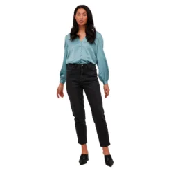 Vila Ellette Long Sleeve Blouse 13 Vila Ellette Long Sleeve Blouse -Lumi Wear Shop vila ellette long sleeve blouse 4