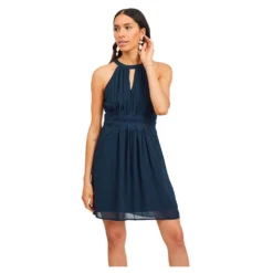 Vila Milina Halter Neck Dress
