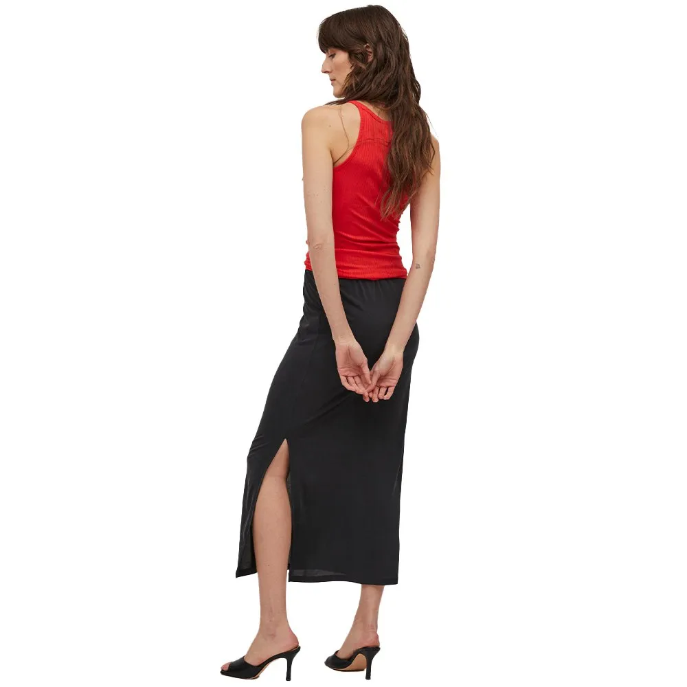 Vila Modala High Waist Long Skirt 4 Vila Modala High Waist Long Skirt - Image 2