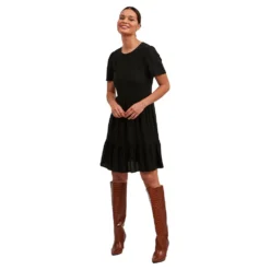 Vila Paya Short Sleeve Short Dress -Lumi Wear Shop vila paya short sleeve short dress 5