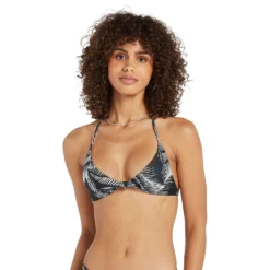 Volcom Stay Or Leaf Tri Bikini Top