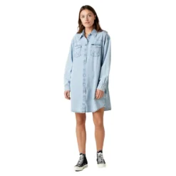 Wrangler Denim Western Dress -Lumi Wear Shop wrangler denim western dress 3