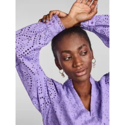 YAS Holi Long Sleeve Dress -Lumi Wear Shop yas holi long sleeve dress 4