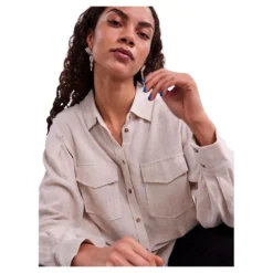 YAS Viggi Long Sleeve Shirt -Lumi Wear Shop yas viggi long sleeve shirt 4